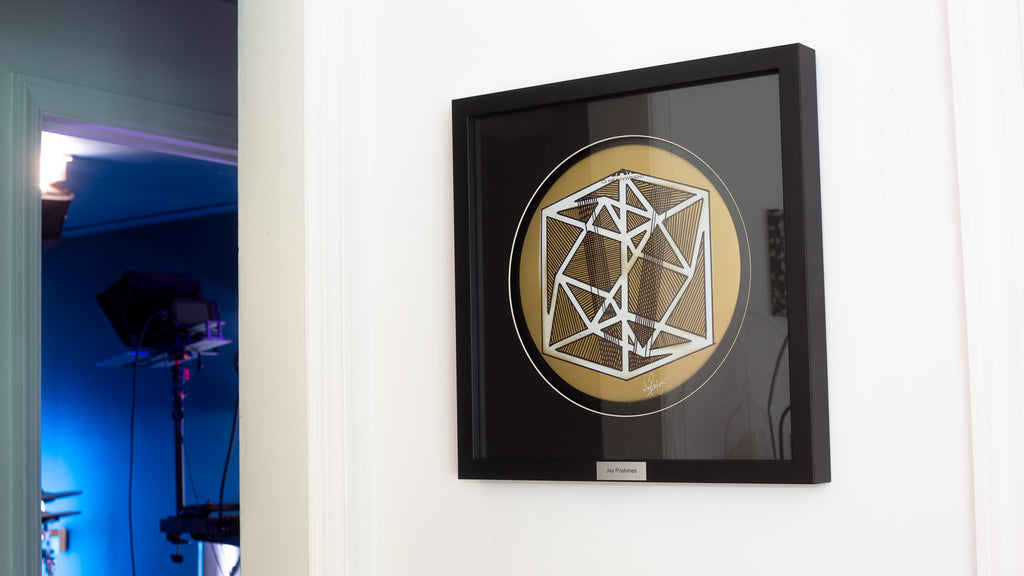 Framed Custom Drumhead Art